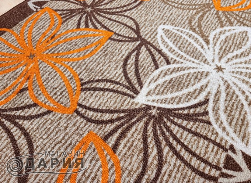 Мокетена пътека ERIKA 8013 beige/orange